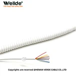 8 Core Flexible Spiral Control Cable Rau Automation