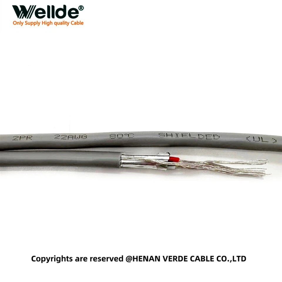 22 AWG industrial automation shielded control cable