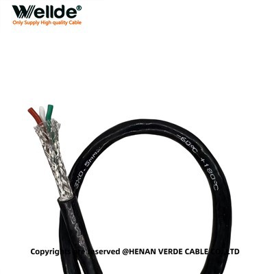 3 tub ntxhais 0.5mm² Silicone Cable